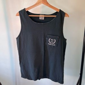 Comfort colors green games tank